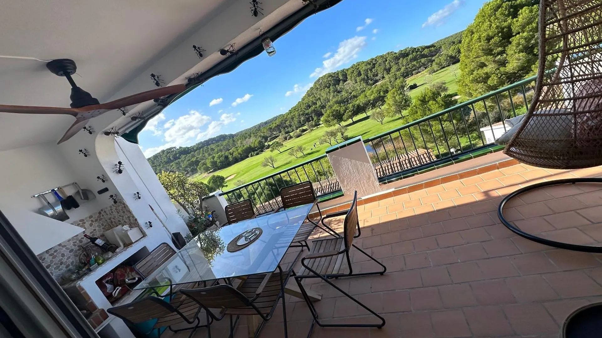 Flat Surrounded By Nature Wifi & Pool & Beach Nearby Son Parc